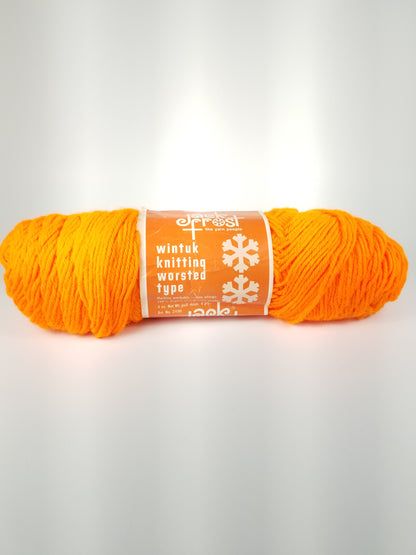 Jack Frost acrylic yarn Rad Tangerine