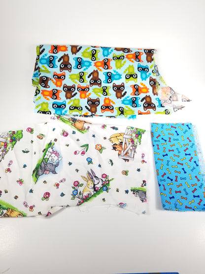 Animal fabric bundle