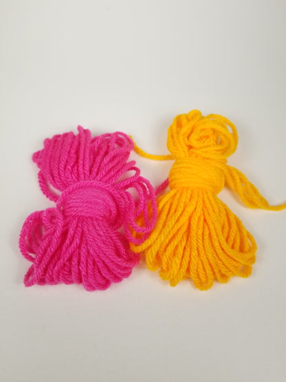 Yarn Minis Crochet Hair Scrunchie Full Kit