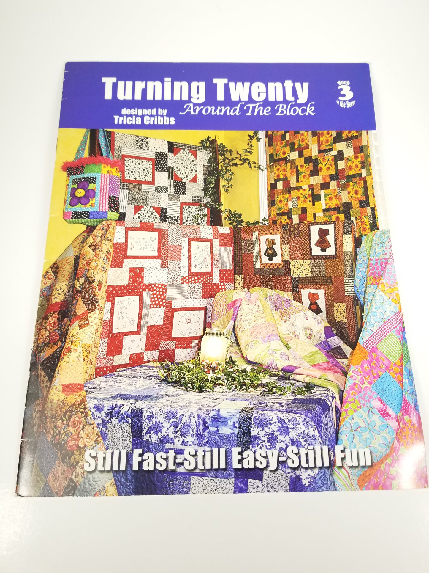 Turning Twenty Around the Black Quilt Book Tricia Cribbs book three