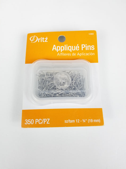 Dritz applique pins 350 PC 19mm