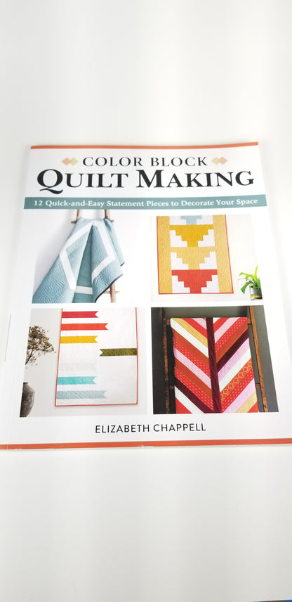 Color black quilt making Elizabeth Chappell book