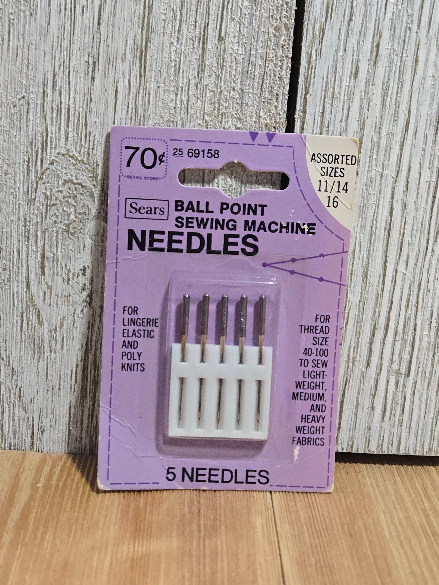 Kenmore Sewing Machine Needles (U PICK Size and Quantity)