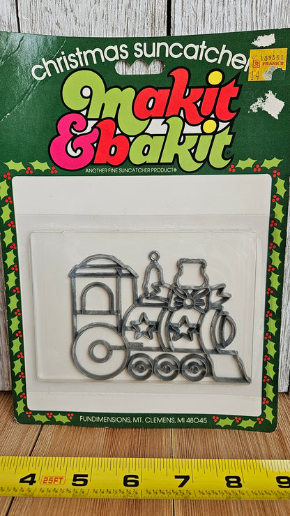 Vtg Makit & Bakit Suncatcher Frame OR Full Kits (U Choose Design)