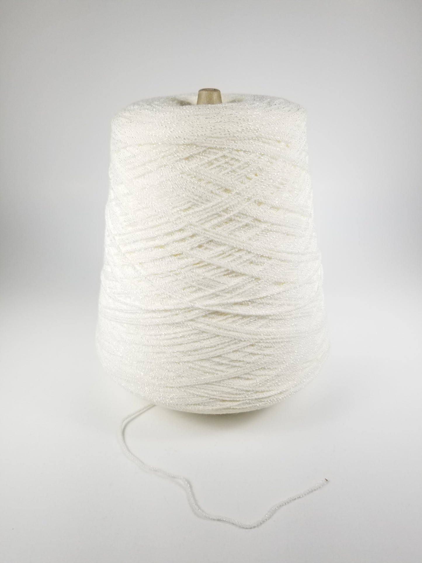 Yarn Country Yarns Serenaide White Acrylic Yarn Cone