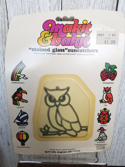 Vtg Makit & Bakit Suncatcher Frame OR Full Kits (U Choose Design)