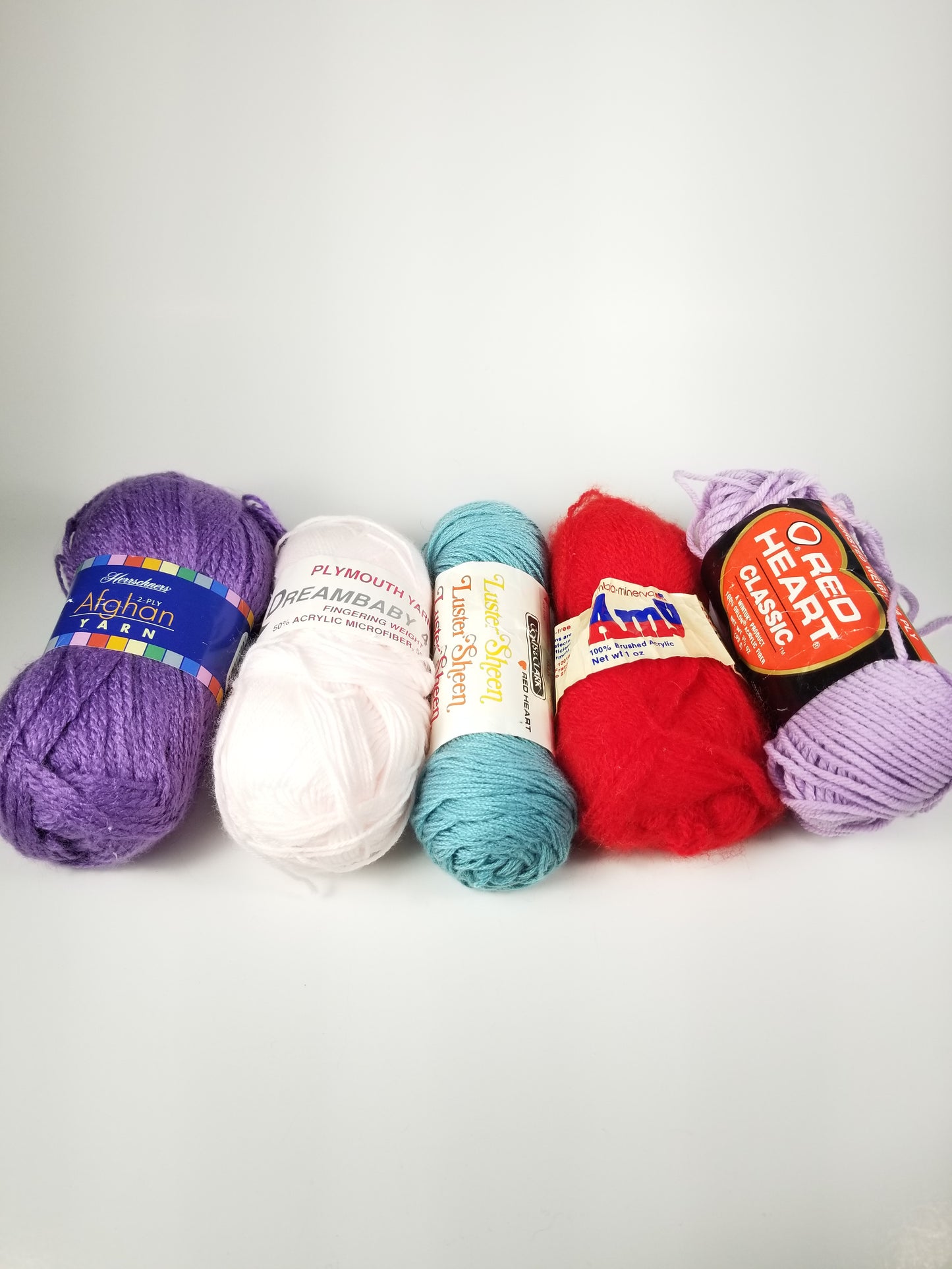 Sport sock weight yarn bundle (5 skein bundle)