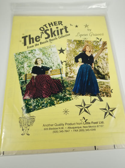 The razzle Dazzle Collection "The Other Skirt" uncut Lynn Graves Sewing Pattern