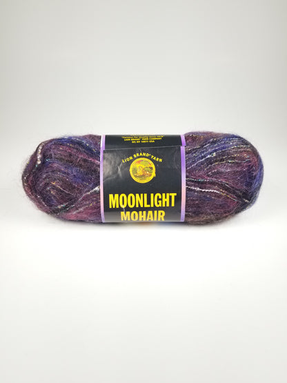 Lion Brand Moonlight Mohair Purple Mountains (1 skein)