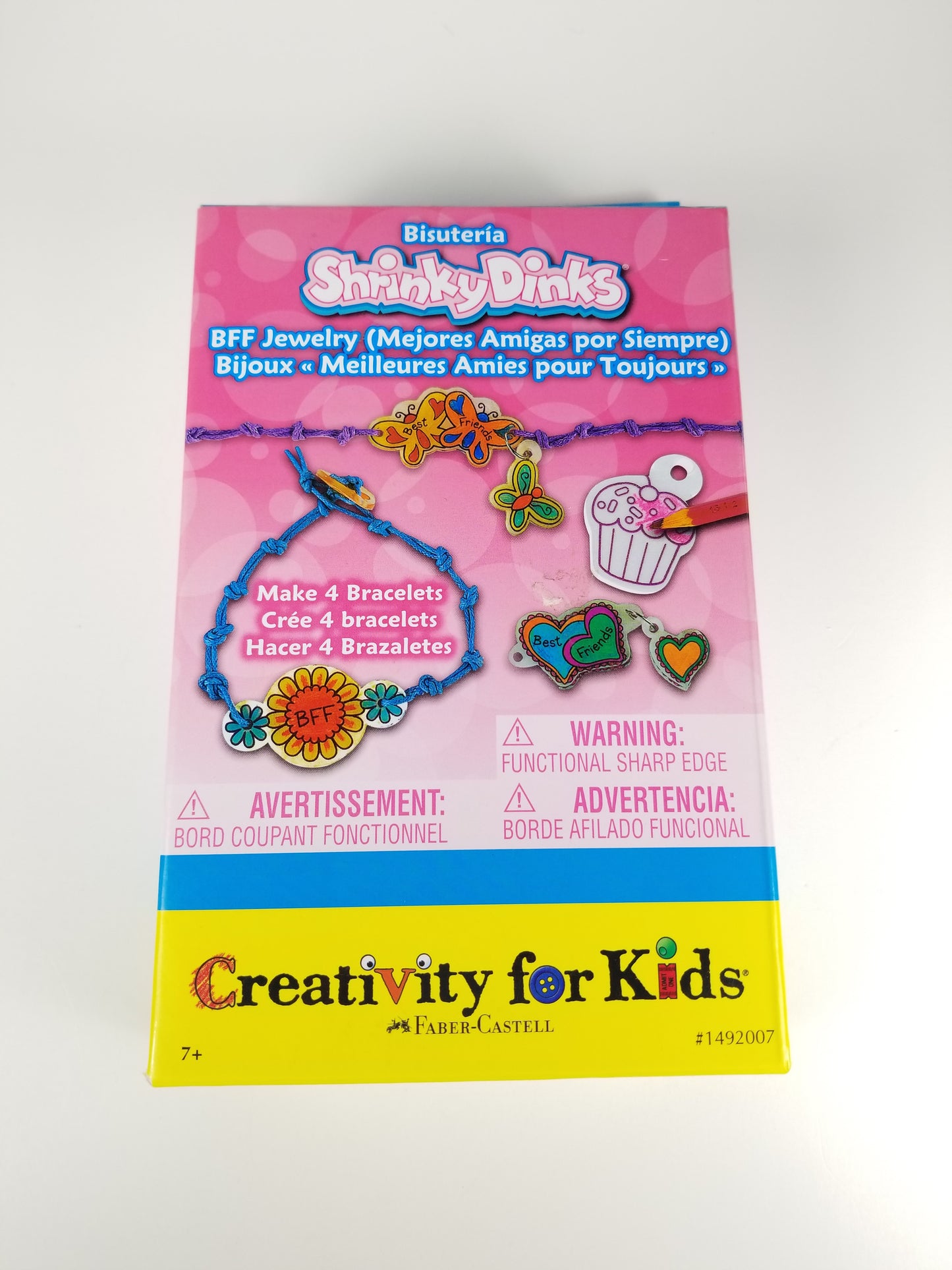 Fiber castell Shrinky Dinks BFF jewelry #1492007  NEW Sealed