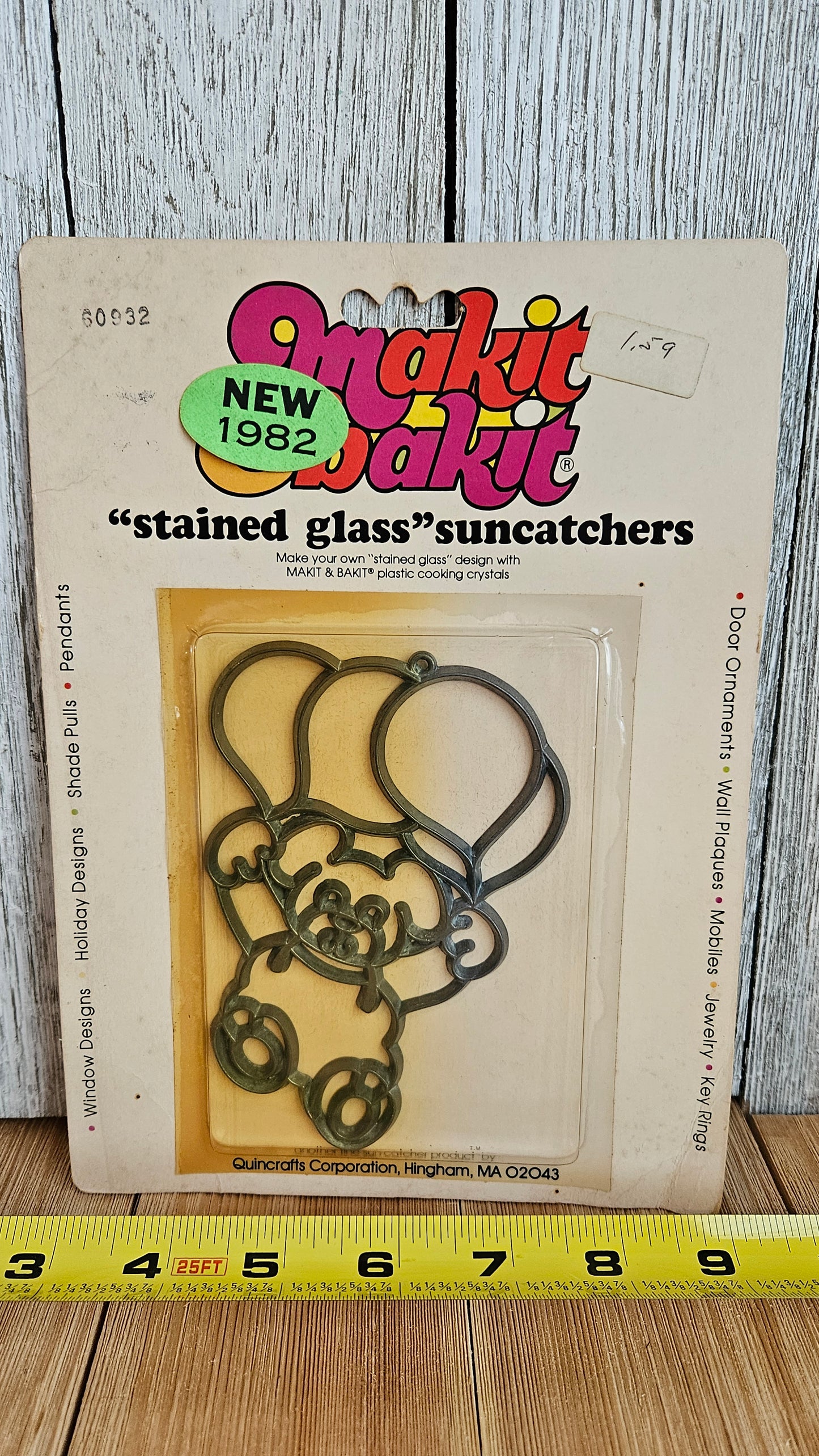 Vtg Makit & Bakit Suncatcher Frame OR Full Kits (U Choose Design)