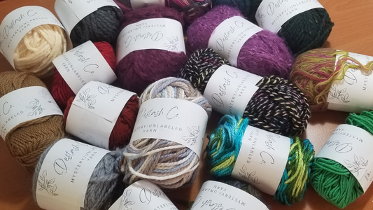 Free Destash Co. Mystery/ Unlabeled Yarn Labels